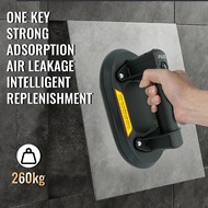 Battery Suction Cup,9.65 in Diameter, 1 Brushless Motors, 260KG / 573 lbs Suction Power, LCD Display