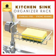Kitchen Sink Stainless Steel Organizer Rack
