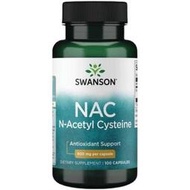 Swanson NAC N-Acetyl Cysteine N-乙醯半胱氨酸 600mg 100