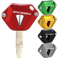 Motorcycle Accessories For KAWASAKI ZX4R ZX4RR ZX25R Key Cover Case Shell Keychain aluminum