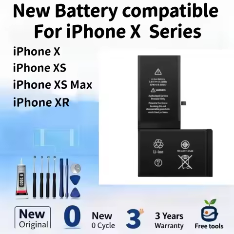 New Battery compatible For iPhone X / iPhone XR / iPhone XS / iPhone XS Max Mobile Phone Batteries+F