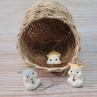 (SOUVENIR) Sarang Burung Cocofiber Bedding 100g Sarang Hamster/Burung Serat Kelapa