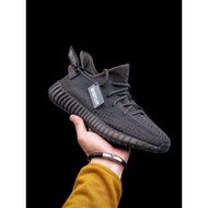 fashionable  [Original and Available] ad Yeezy Boost 350 V2 'Hollow Black Full Reflective Gypsophila' NBA Unisex Basketb