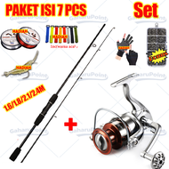 【# Beli 1 Dapat 26#】Pancing Set 1.6M/1.8M/2.1M/2.4M Joran Pancing Set Dengan Bahan Serat Karbon Jora