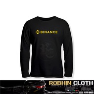 BNB Binance Logo Long Sleeve T-Shirt Distro T-Shirt