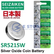 SEIZAIKEN SR521SW (379) Silver Oxide Battery 1.55V
