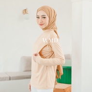 WMD Fashion - Long Sleeve Turtle Neck Spandex Nursing Cuff