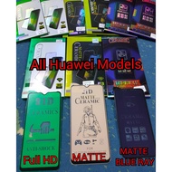 [BEST PRICE] CERAMIC MATTE BLUERAY & MATTE & FULL HD HUAWEI NOVA 2 LITE/3i/4E/5T/7/7i/7SE/Y5/Y9/Y9S/