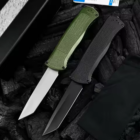 BM 5370 Shootout Knife pocket knife CPM-CruWear steel Blade Folding knife Outdoor Hiking self defens