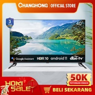 CHANGHONG FRAMLESS GOOGLE CERTIFIED ANDROID SMART 40 INCH LED TV L40H7