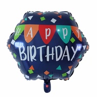22inch Hexagon shape Foil Balloons For Birthday Decoration | HAPPY BIRTHDAY