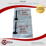 SUZUKI BURGMAN STREET 125 INTAKE EXHAUST VALVE 12911-43J00-000 12912-02L00-000