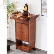 New Chinese Style Table Desk Entrance Table Home Simple Entrance Table with Door Standing Cabinet Ta