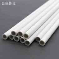 P pvc Tube White 8mm Plastic Hollow Core Tube diy Handmade Building Model Material Rod Material pvc 
