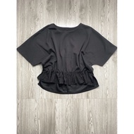 Women's t-shirt mixed with kate fabric made in Vietnam and exported to Japan (size F, width 57cm, le