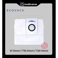 Ecovacs X1 Omni / T10 Omni / T20 Omni / T30 Omni / T50 Pro Omni Dust Bags Premium Quality *Local SG 