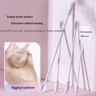 Cosmetic Silicone Scoop Cosmetics No Waste Tools Foundation Scraper Beauty Tools Skincare scoop