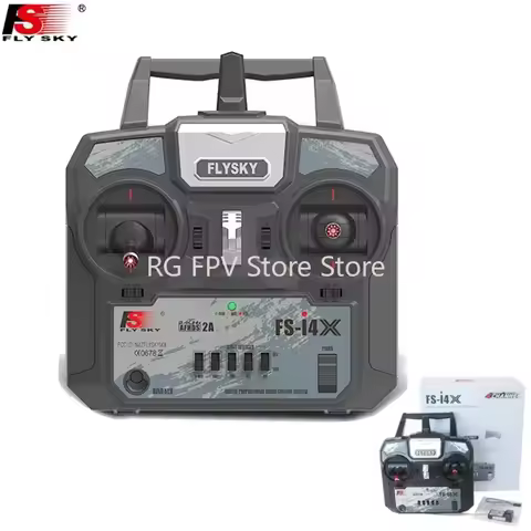 Flysky FS-i4X 2.4G 4ch RC Transmitter Controller with FS-A6 Receiver For RC Helicopter Plane Quadcop