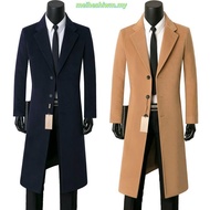 High Quality Jaket Lelaki Quality Cotton Men's long trench coat, coat men Shanghai beach trench coat