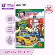 Transformers Rescue Bots: Fun Coloring and Activity Books