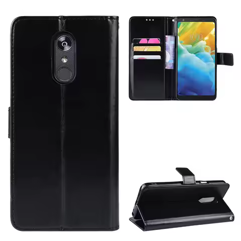 Fashion ShockProof Flip PU Leather Wallet Stand Cover LG Q Stylus Plus Alpha Case For LG Q Stylus+ a