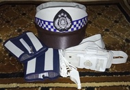 TERMURAH SATU SET AKSESORIS POLISI ATRIBUT POLISI LALU LINTAS ANAK/AKSESORIS POLANTAS ANAK/POCIL
