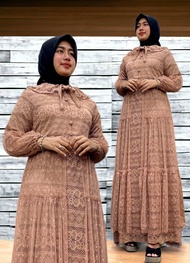 RG - GAMIS SEINA BROKAT PREMIUM BUSUI FRIENDLY