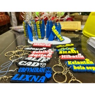 3D print custom keychain