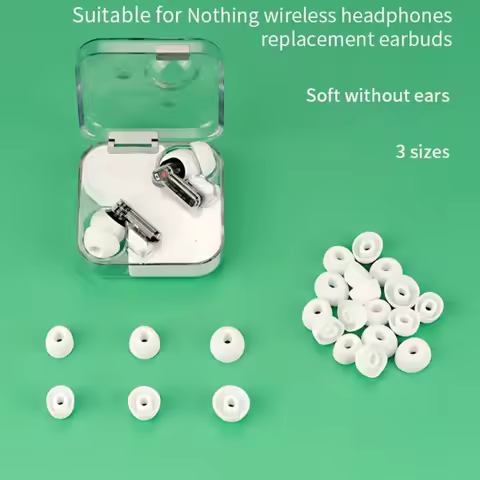 Headphone Cover for Nothing Ear (2) (1) Comfortable Ear Tips Pad Earplug Silicone In Ear Eartip Plug