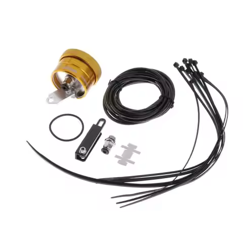 1 Set Automatic Motorbike Motorbike Chain Oiler Kit Universal Fitment Golden