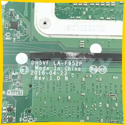 DH5VF LA-F952P Mainboard with I7-8750H I5-8300H CPU GTX1050 4G GPU For Acer Nitro AN515 AN515-52 Lap