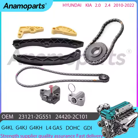 Engine Timing chain kit Fit G4KL G4KJ G4KH 2.0L 2.4L 23121-2GGA1 For 10-22 HYUNDAI GRANDEUR Santa fe