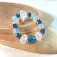 星野星鑽手串/閃靈鑽太赫茲天然/水晶手鏈/能量石/原生態060209