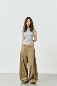 AMUSE BKK - Kenji Pants กางเกงขายาว ผ้าเดนิมนุ่ม ไม่หนา ทรงสวย