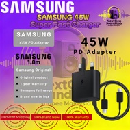 🔥SUPER FAST CHARGE🔥 Samsung 45W Power Adapter Super Fast Charging 2.0 USB-C PD 3.0 5A Cable Compatib