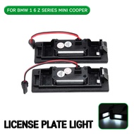 2pc Car LED License Number Plate Light Lamp For BMW E81 E87 E63 E64 M6 E85 E86 E9 Z4 F20 F21 F06 F12
