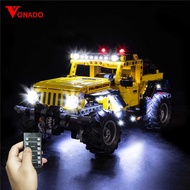 Vonado Compatible Lego 42122 Lighting JEEP JEEP Wrangler Technology Machinery Series Racing Lighting