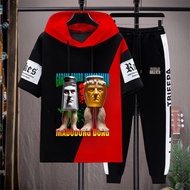 CHILDREN'S Short Hoodie and Long Pants Set with Anomali Salt Mara Ram Madu Dung Dung Asgard777