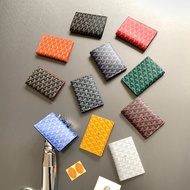 Goyard Goyard Dog Teeth Wallet GRENELLE Passport Holder Wallet Card Holder Coin Purse Zipper Opening
