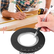 PISTACHIO ​Circle Drawing Maker Tool​, Rotatable​ ​Drawing Ruler​ ​Round Circle Template Ruler​, Sta