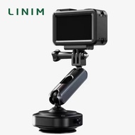 LINIM DJ-1 Electric Vacuum Adsorption Car Action Camera Holder Aluminum Alloy Car Mount for DJI Acti