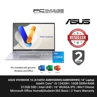 ASUS VIVOBOOK A1605V-AMB9088WS/AMB9089WS INTEL i5-13420H,16GB DDR4, 512GB SSD,16" WUXGA,Win11H,Offic