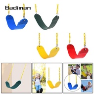 [Wishshopefhx] EVA Swing Seat with 66inch Plastic Coated Chain 220lbs Load for Kids Outdoor Activiti