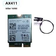 Intel Killer 1690i AX411 tri-band built-in wireless network card WiFi 6E DELL7710 X14 Bluetooth 5.3