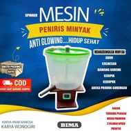 PROMO!!! "BIMA" SPINNER mesin peniris minyak makanan gorengan keripik krispi bawang(alat saringan mi