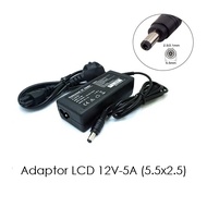 12v 5a Dc 5.5x2.5mm 1893 Led monitor Adapter - universal lcd charger Adapter
