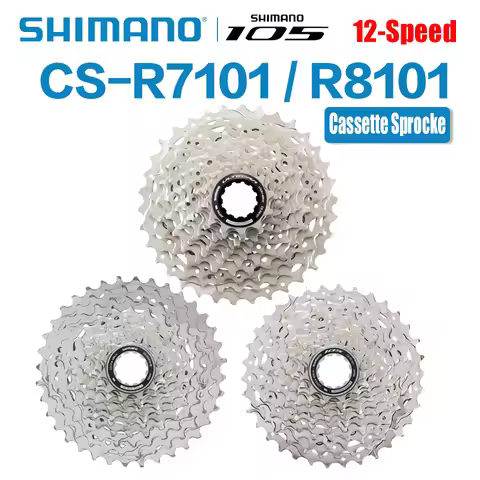 SHIMANO 105 UT R7101 R8101 HG710 12 Speed Road Cassette Sprocket 34T 36T Freewheel Sprocket for Road