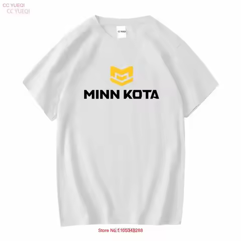 New Minn Kota Logo T shirt Sz S 5XL American Funny USA vintage Washed Stylish Breathable Versatile g
