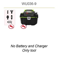 🔥 Worx Vacuum Cleaner Brushless WU036 20V 16Kpa 1.1Cubic Meter/Min 2 Speed Adjuatable For Cleaning C