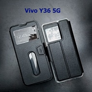 เคส Vivo V27 5G  Y27 (4G)  Y27 5G  Y36 5G - เคสฝาพับ วีโว่ โชว์เบอร์ ตั้งได้